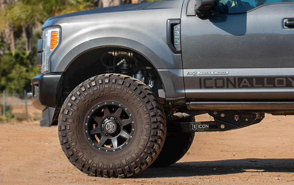 17-22 Ford F250/F350 4-5.5 Inch Lift Suspension System W/Radius Arm Icon Vehicle Dynamics