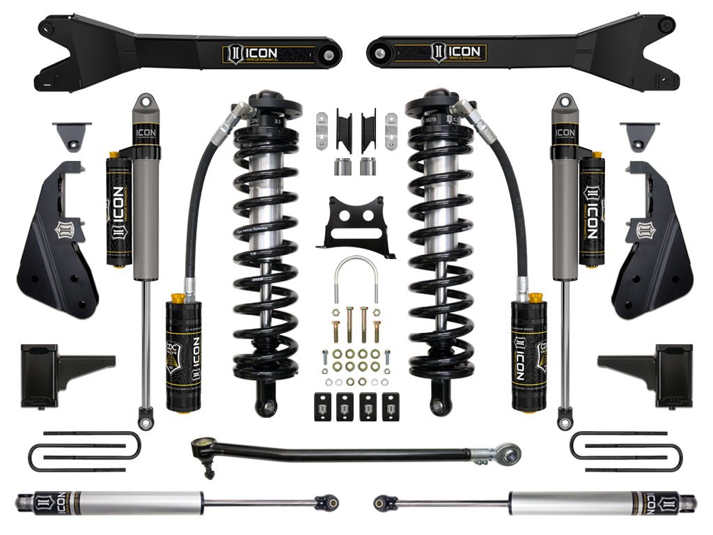 17-22 Ford F250/F350 4-5.5 Inch Lift Suspension System W/Radius Arm Icon Vehicle Dynamics