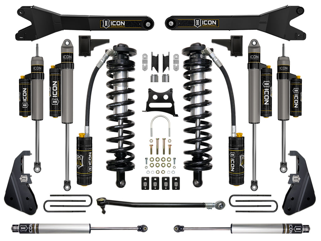 17-22 Ford F250/F350 4-5.5 Inch Lift Suspension System W/Radius Arm Icon Vehicle Dynamics