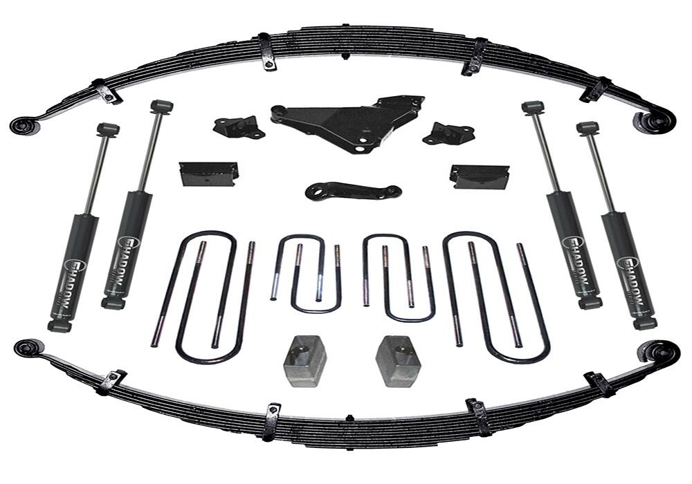 6 Inch Lift Kit 2000-2004 Ford F-250 and F-350 Super Duty 4WD Diesel and V-10 with Superlift Shocks Superlift
