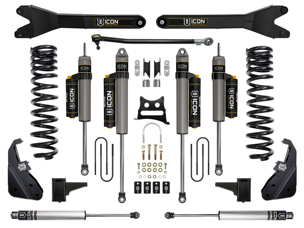 17-19 Ford F250/F350 4.5 Inch Stage 5 Suspension System W Radius Arm Icon Vehicle Dynamics