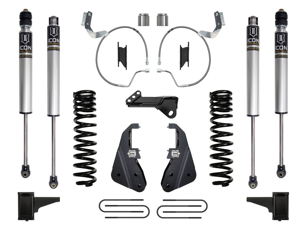 2023-2025 Ford F-250/F-350 Super Duty 4WD Gas 4.5 Inch Lift Suspension System Icon Vehicle Dynamics