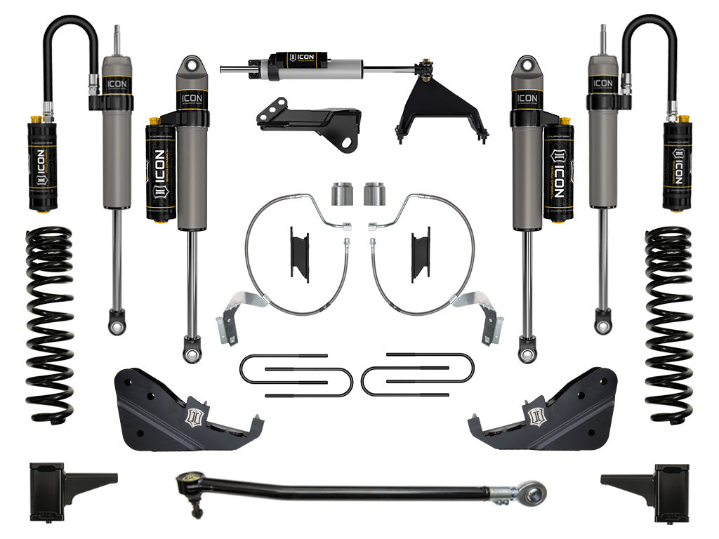 2023-2025 Ford F-250/F-350 Super Duty 4WD Gas 4.5 Inch Lift Suspension System Icon Vehicle Dynamics