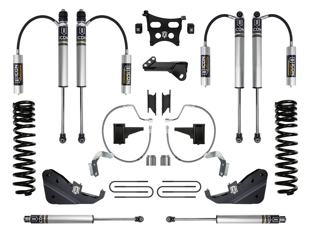 2023-2025 Ford F-250/F-350 Super Duty 4WD Diesel 4.5 Inch Lift Suspension System Icon Vehicle Dynamics