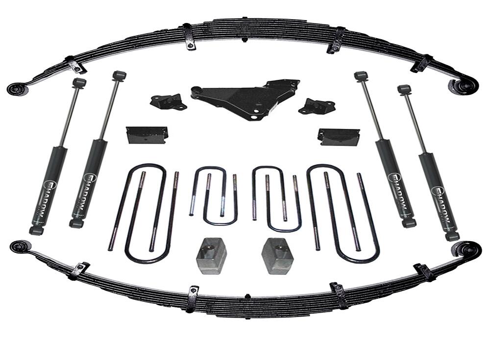 5 Inch Lift Kit 2000-2005 Ford Excursion 4WD Diesel and V-10 with Superlift Shocks Superlift