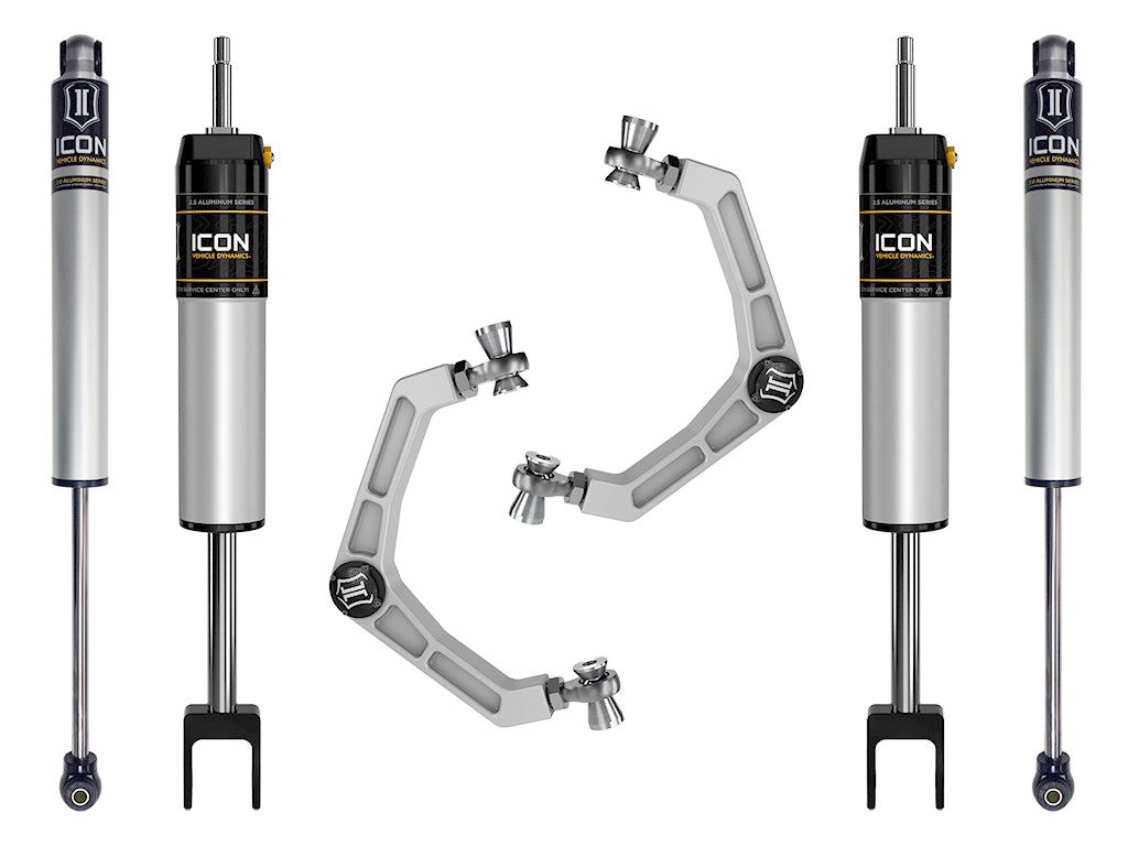 20-Up GM 2500HD/3500 0-2 Inch Suspension System Icon Vehicle Dynamics
