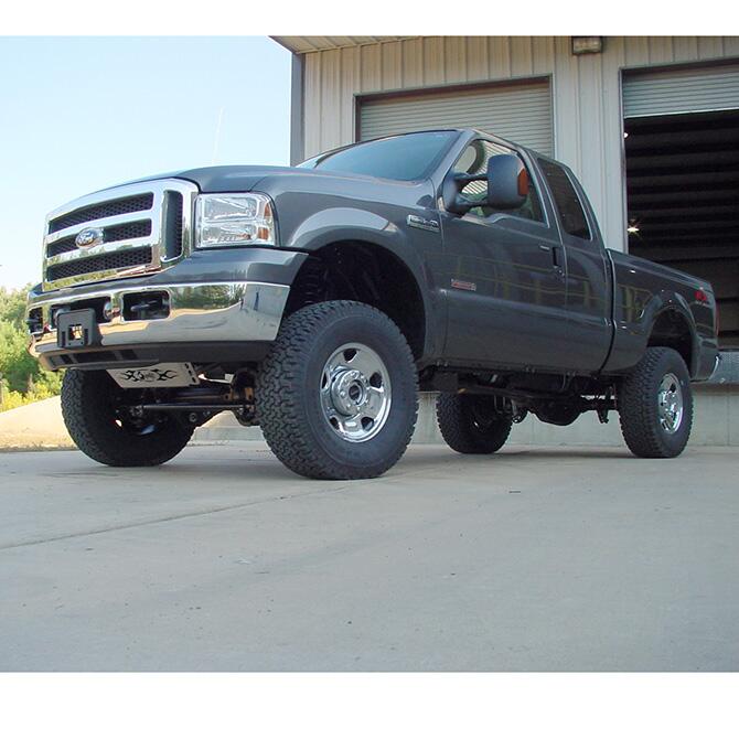 4 Inch Lift Kit 2005-2007 Ford F-250 and F-350 Super Duty 4WD Diesel Engine with Superlift Shocks Superlift