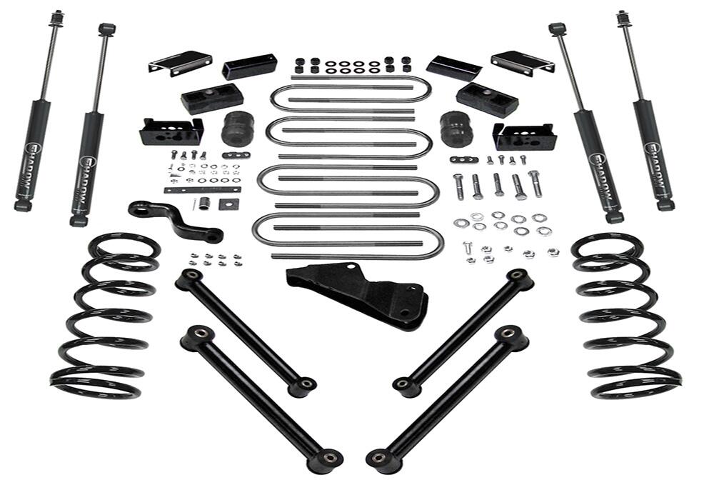 6 Inch Lift Kit 2006-2007 Dodge Ram 2500 and 3500 4WD 5.9L Cummins Diesel Engine with Superlift Shocks Superlift