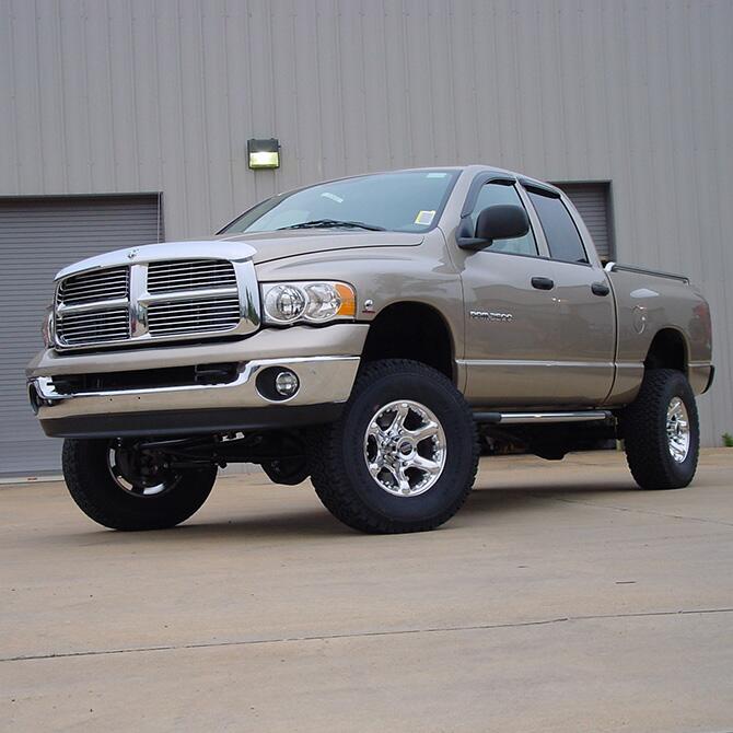 4 Inch Lift Kit 2003-2008 Dodge Ram 2500 and 3500 4WD Diesel Engine with Superlift Shocks Superlift