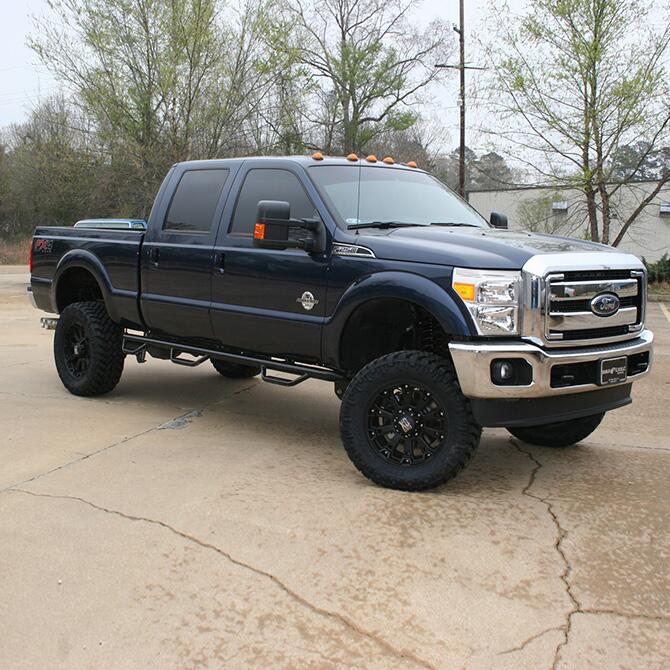 6 Inch Lift Kit 2011-2016 Ford F-250 and F-350 Super Duty 4WD Diesel Engine with Superlift Shocks Superlift