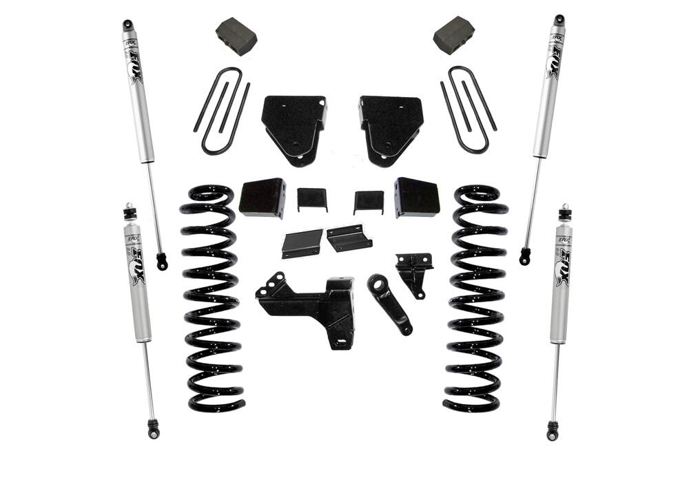 6 Inch Lift Kit 2011-2016 Ford F-250/350 4WD Diesel Engine without 4-Link Conversion without Replacement Radius Arms with Fox 2.0 Series Shocks Superlift