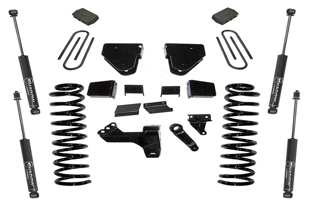 6 Inch Lift Kit 2011-2016 Ford F-250 and F-350 Super Duty 4WD Diesel Engine with Superlift Shocks Superlift