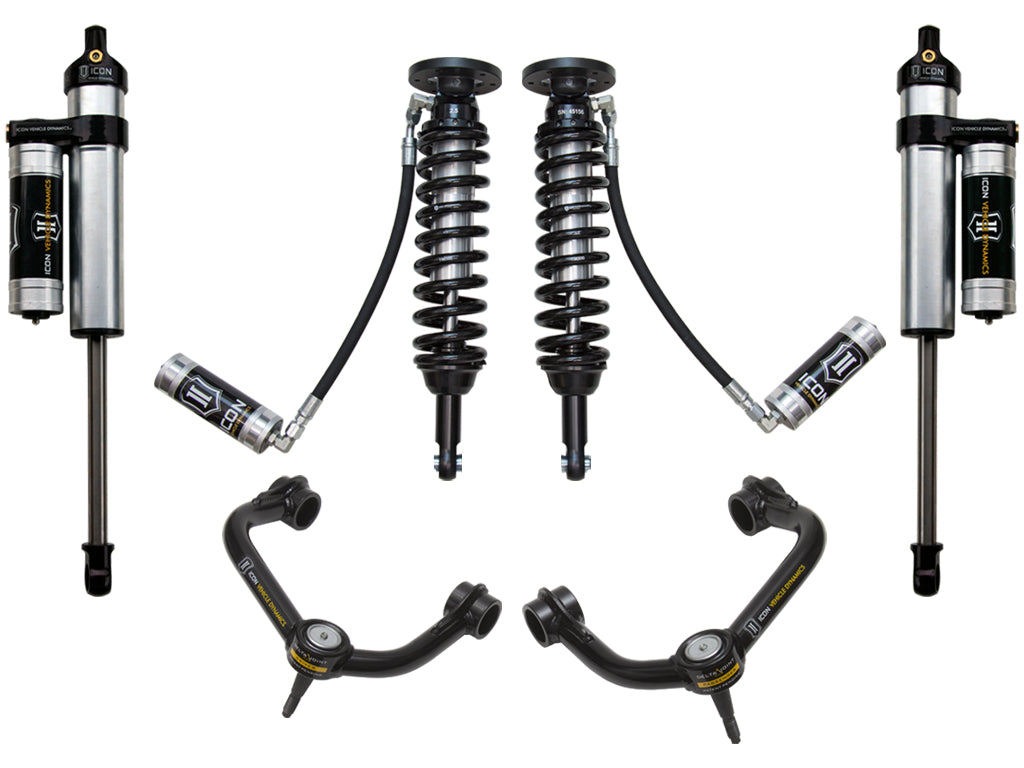 09-13 Ford F150 4WD 1.75-2.63 Inch Suspension System W Billet UCA Icon Vehicle Dynamics