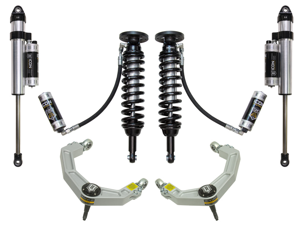 09-13 Ford F150 4WD 1.75-2.63 Inch Suspension System W Billet UCA Icon Vehicle Dynamics