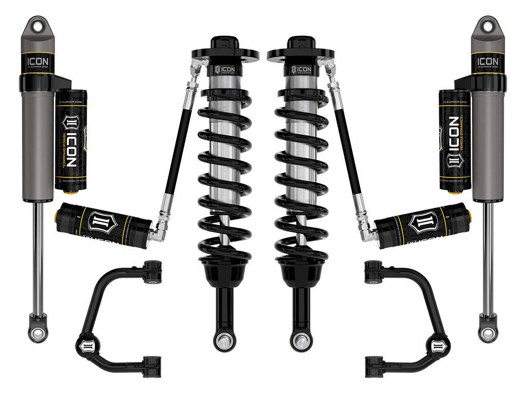 2021-2024 Ford F-150 4WD 2.75-3.5 Inch Lift Suspension System Billet Icon Vehicle Dynamics
