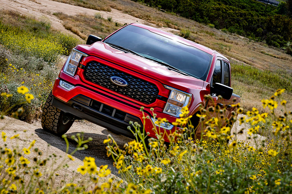2021-2023 Ford F-150 4WD 3.5-4.5 Inch Lift Stage 1 Suspension System Billet UCA | 2021-2024 Ford F-150 4WD 3.5-4.5 Inch Lift Stage 1 Suspension System Billet Icon Vehicle Dynamics
