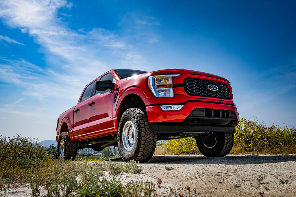 2021-2024 Ford F-150 4WD 3.5-4.5 Inch Lift Suspension System Tubular Icon Vehicle Dynamics