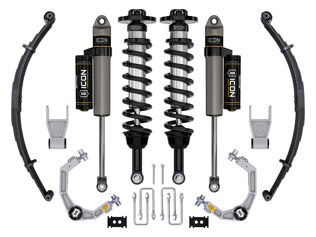 2021-2024 Ford F-150 Tremor 2.5-3 Inch Lift Suspension System Billet Icon Vehicle Dynamics