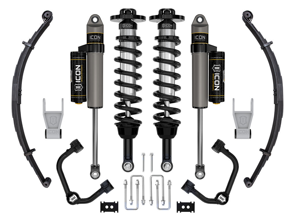 2021-2024 Ford F-150 Tremor 2.5-3 Inch Lift Suspension System Billet Icon Vehicle Dynamics