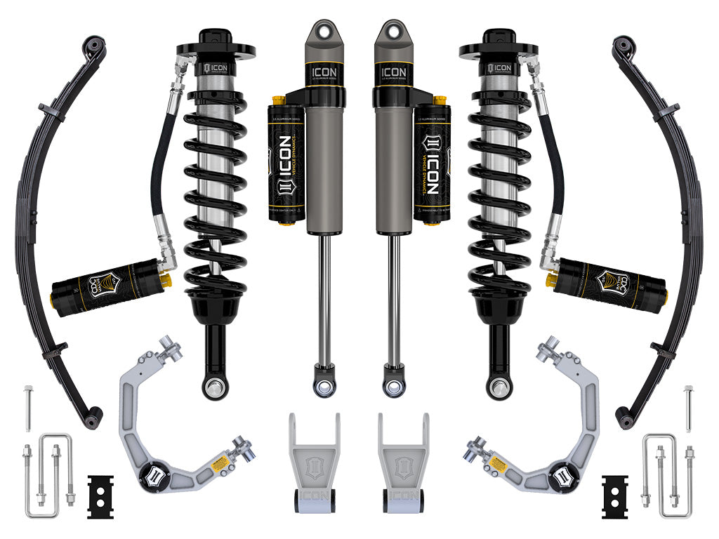 2021-2024 Ford F-150 Tremor 2.5-3 Inch Lift Suspension System Billet Icon Vehicle Dynamics