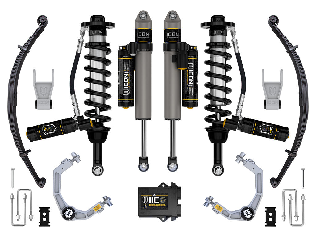 2021-2024 Ford F-150 Tremor 2.5-3 Inch Lift Suspension System Billet Icon Vehicle Dynamics