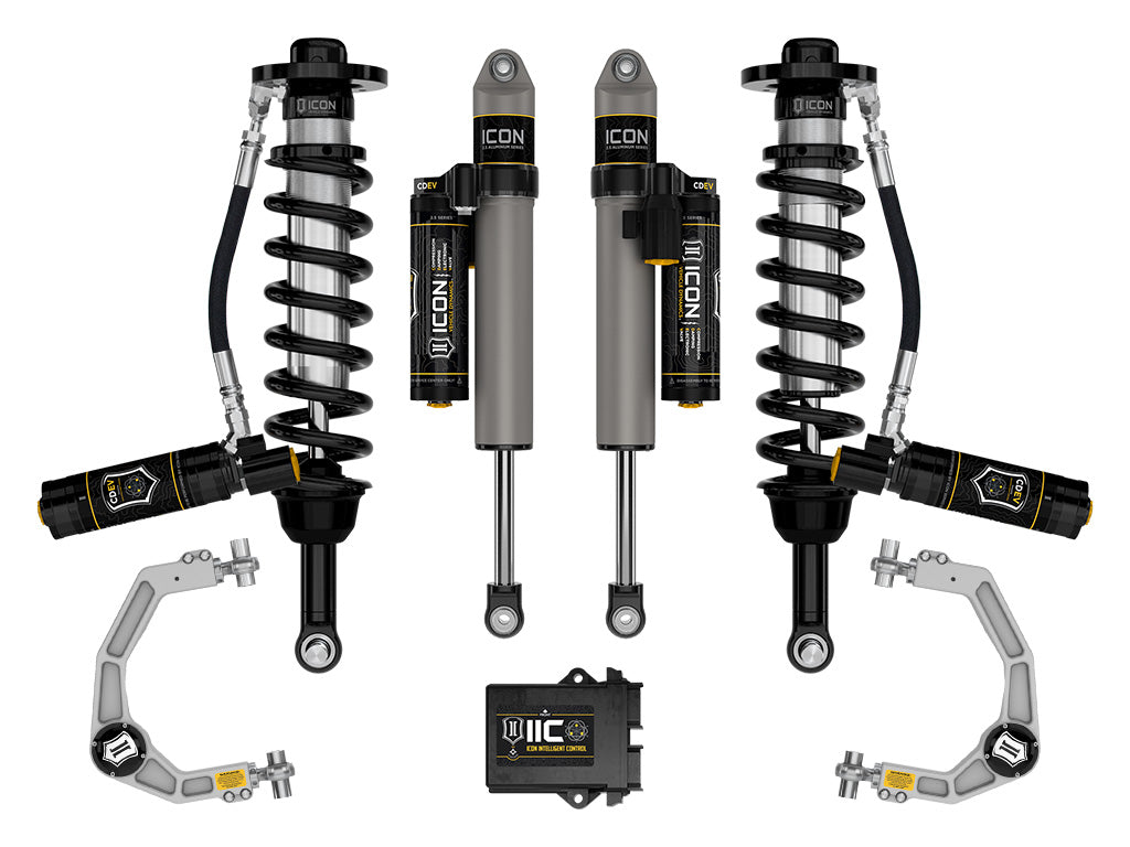 2021-2024 Ford F-150 Tremor 2.5-3 Inch Lift Suspension System Billet Icon Vehicle Dynamics
