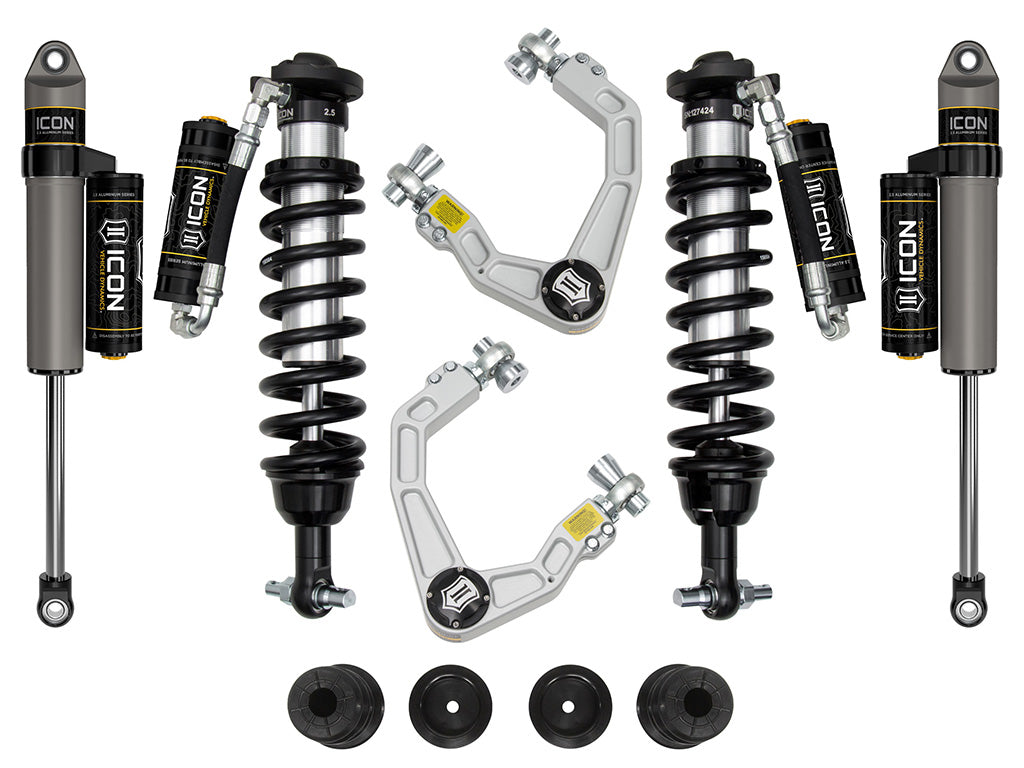 19-21 Ford Ranger 0-3.5 Inch Lift Susp System Billet UCA Al Knuckle Icon Vehicle Dynamics