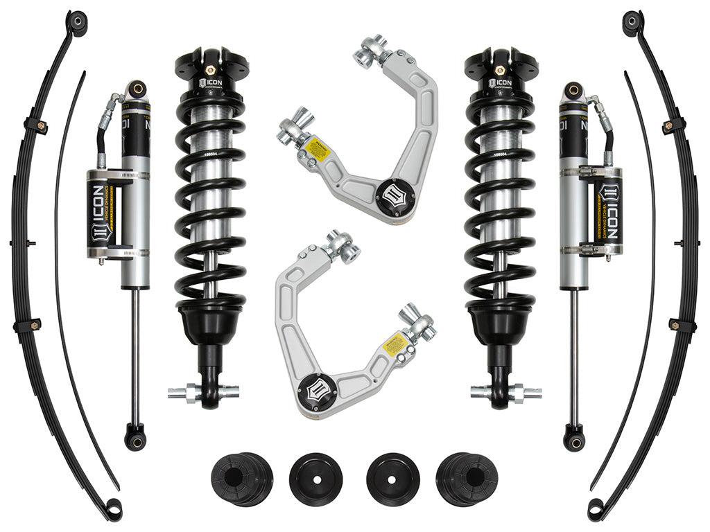 19-21 Ford Ranger 0-3.5 Inch Lift Susp System Billet UCA Al Knuckle Icon Vehicle Dynamics