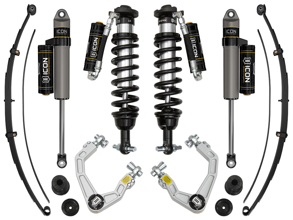 19-21 Ford Ranger 0-3.5 Inch Lift Susp System Billet UCA Al Knuckle Icon Vehicle Dynamics