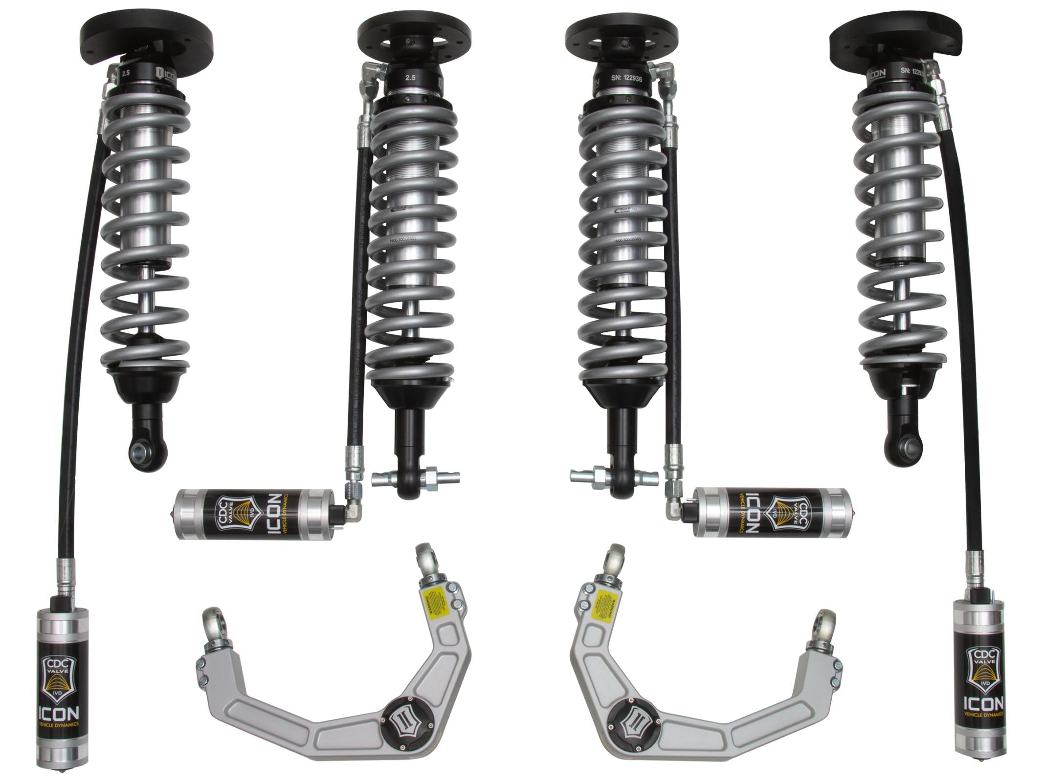 2014-2020 Ford Expedition 4WD .75-2.25 Inch Stage 2 Suspension System W Billet UCA Icon Vehicle Dynamics