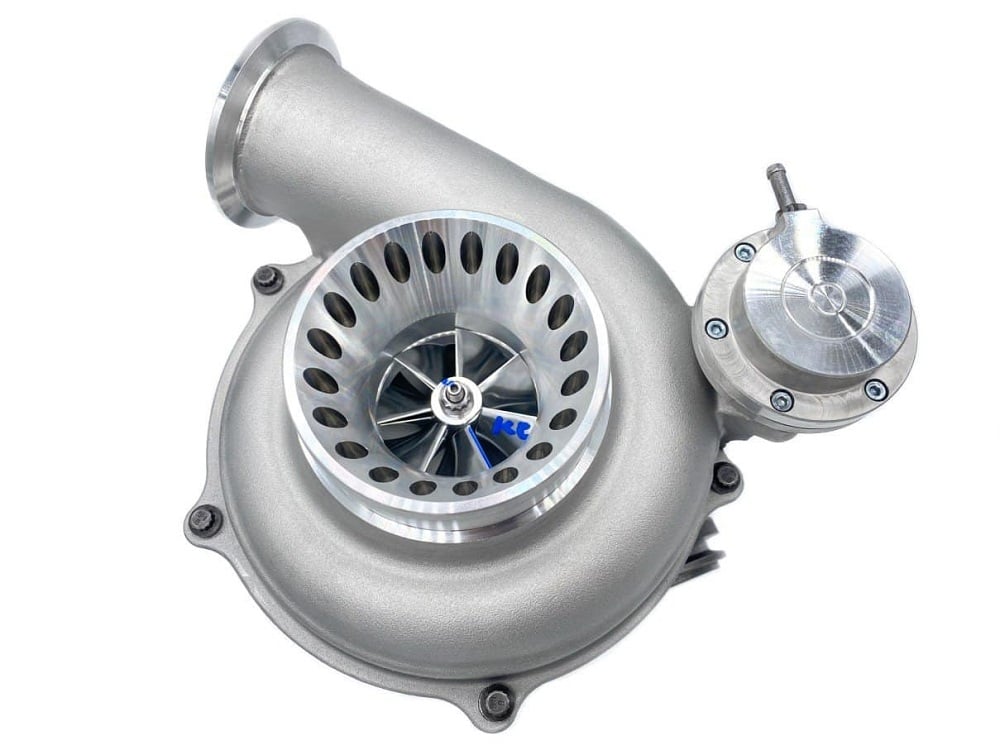 KC Turbos 300x Stage 3 Drop-In 66/73 Turbo Early 99 Ford 7.3L Powerstroke