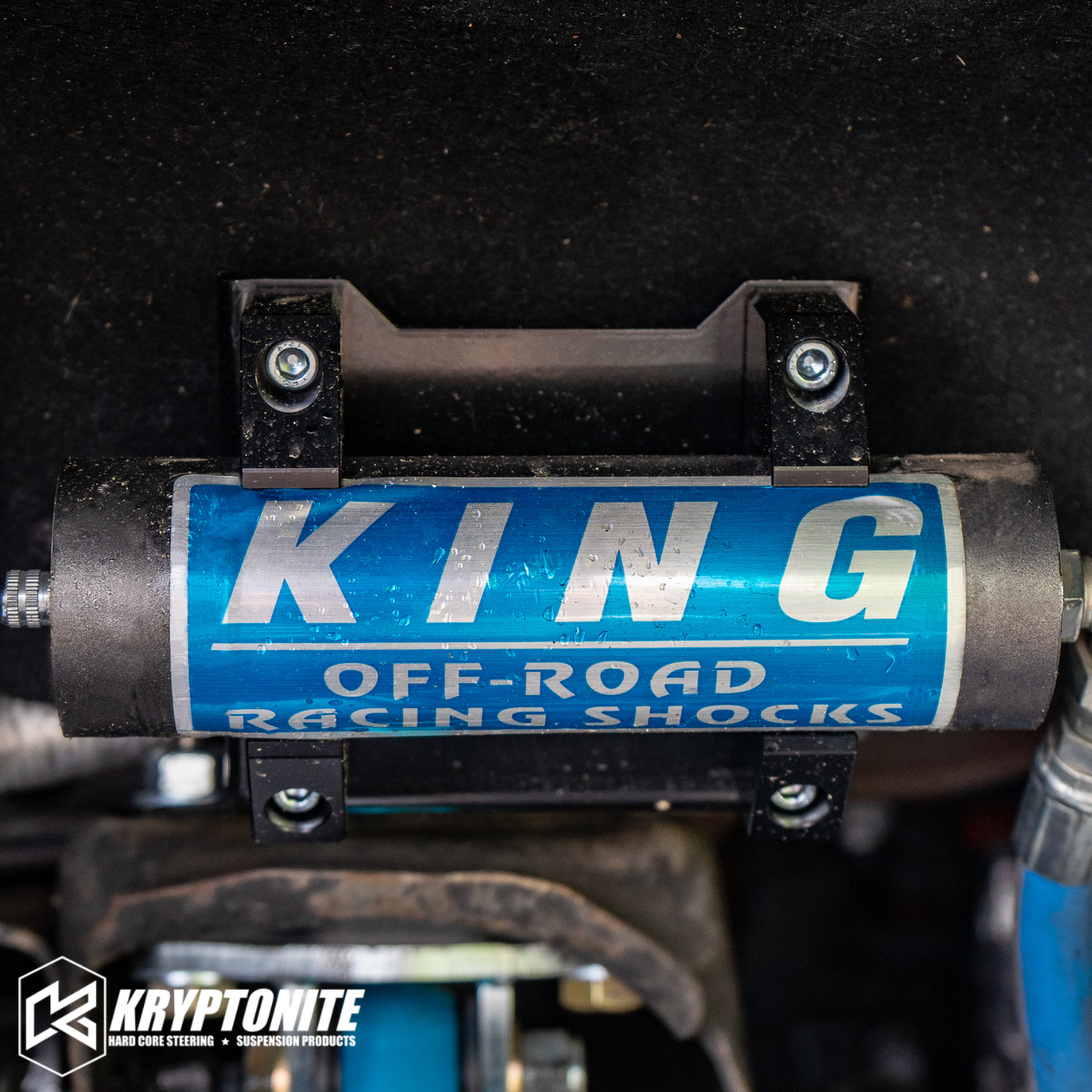 Kryptonite Death Grip Front Shock Reservoir Mount Kit for 2011+ Chevy/GMC 2500HD/3500