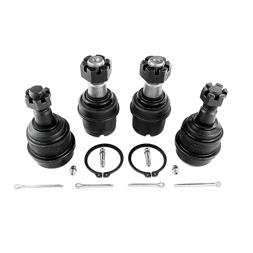 Heavy Duty Ball Joint Kit (upper is Knurled) Fits: 06-08 Ram 1500 03-13 Ram 2500 03-10 Ram 3500 2WD 4WD Apex Chassis