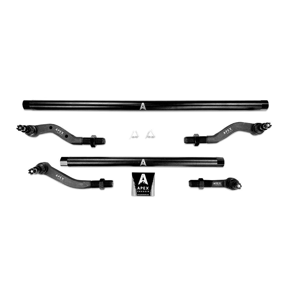 KIT115 - Jeep Wrangler JL & Gladiator JT - 2.5 Ton Tie Rod & Drag Link Assembly - Steel