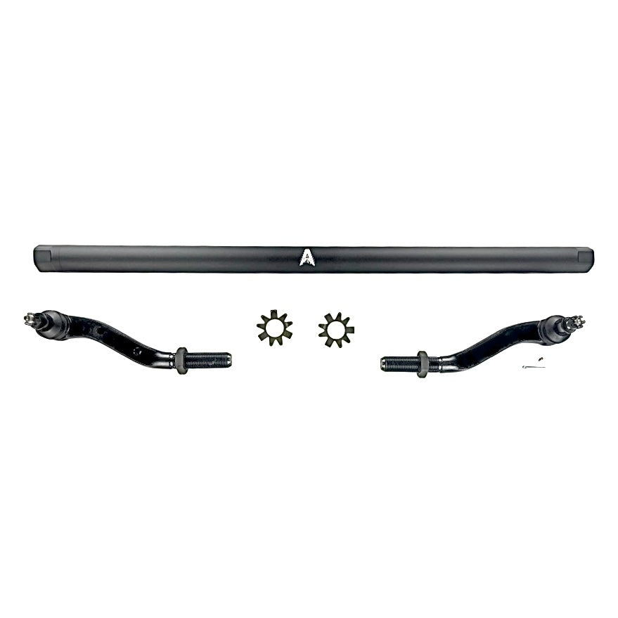 KIT121 - Jeep Wrangler JL & Gladiator JT - 2.5 Ton Tie Rod Assembly - Dana44 - Black Aluminum