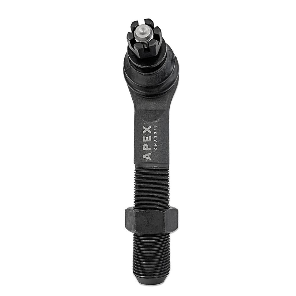 Apex Chassis Heavy Duty Tie Rod & Drag Link Assembly in Steel. Fits: 07-18 Jeep Wrangler JK JKU Rubicon Sahara Sport. Note this FLIP kit fits vehicles with a lift exceeding 3.5 inches. This kit requires drilling the knuckle and includes the taper sleeve