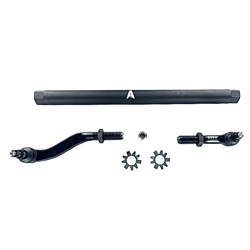 KIT138 - Jeep Wrangler JK 2.5Ton Drag Link Assembly - YesFlip - Black Aluminum
