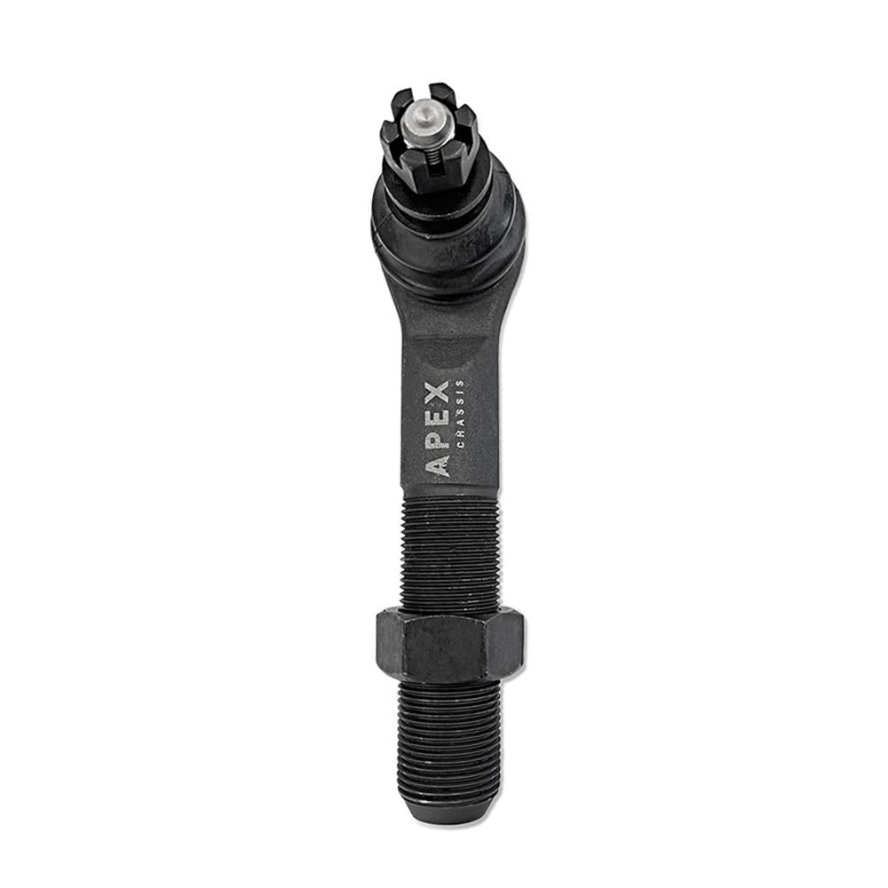 Apex Chassis Heavy Duty Tie Rod & Drag Link Assembly in Polished Aluminum Fits: 07-18 Jeep Wrangler JK/JKU. Note this FLIP kit fits vehicles with a lift exceeding 3.5 inches. This kit requires drilling the knuckle.