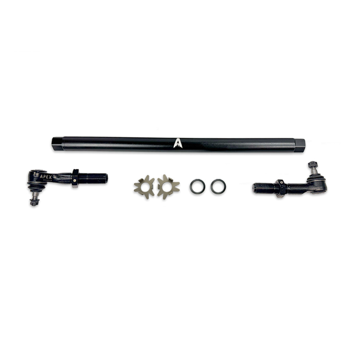Heavy Duty DOM Steel Drag Link Assembly Fits: 03-13 RAM 2500/3500 Apex Chassis