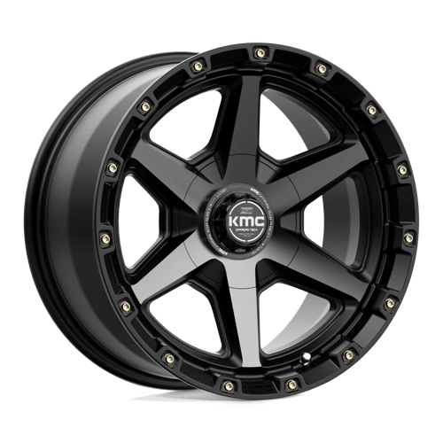 KM101 17X9 5X5.0/5.5 S-BLK GTCC 18MM