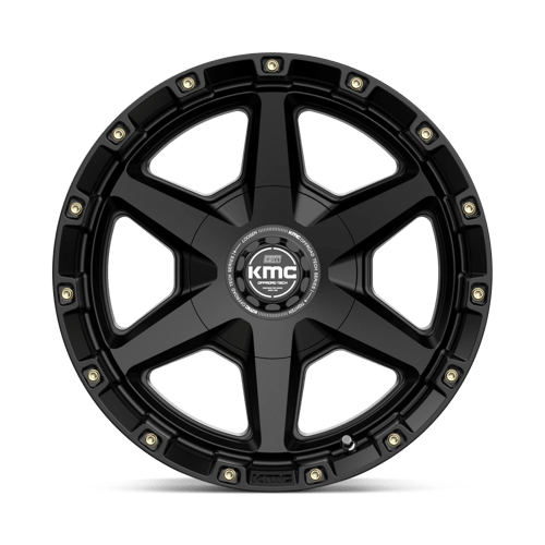 KM101 17X9 6X4.5/5.5 S-BLK 18MM