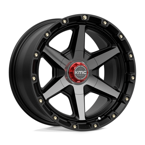KM101 17X9 5X5.0/5.5 S-BLK GTCC 18MM