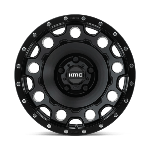 KM529 17X8.5 5X5.0 S-BLK 34MM