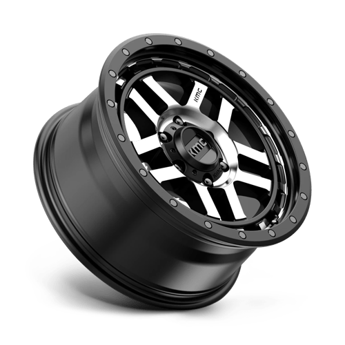 KM540 18X8.5 6X5.5 S-BLK MACH 18MM