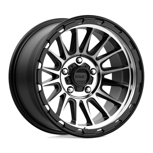KM542 17X8.5 5X5.0 S-BLK MACH 00MM