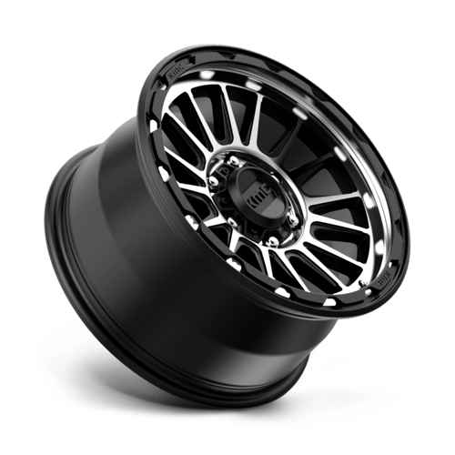 KM542 17X9 6X135 S-BLK MACH 18MM