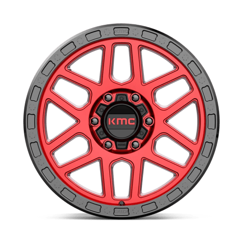 KM544 17X9 6X5.5 C-RED BLK-LP 18MM