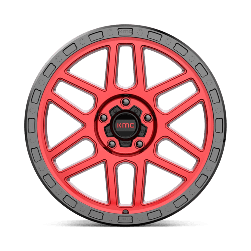 KM544 17X9 5X5.0 C-RED BLK-LP -12MM