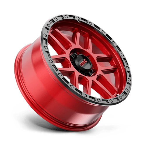 KM544 17X9 6X5.5 C-RED BLK-LP 18MM