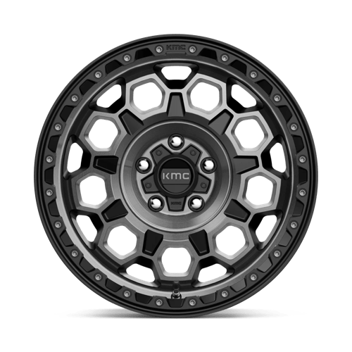 KM545 17X8 5X4.25 S-BLK GTCC 38MM